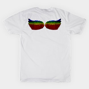 LGBTQ Wings on Back T-Shirt